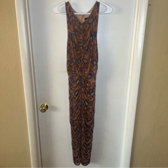 House of Harlow 1960 Floral Runched Dress - Picture 7 of 8